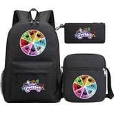 Smiling Critters SchoolBag Backpack Shoulder Bag Book Pencil Bags  3pcs Set